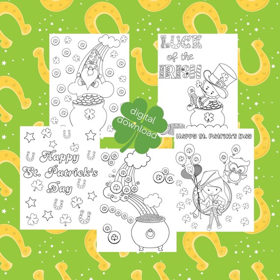 St Patricks Day Kids Coloring Pages