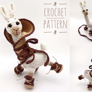 Alpaca Amari crochet pattern. Amigurumi Alpaca pattern. PDF crochet pattern. Amigurumi tutorial PDF file. PDF digital download