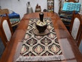 small size turkish table runner chenille fabric decorative table runner 17 inch x 42 inch bohemian decor colorful decorative table runners