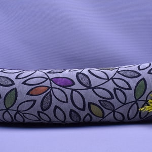 12 x 36 bohemian gray color pillow cover soft chenille fabric lumbar pillow cover decorative bench pillow cover gift ideas pillow covers