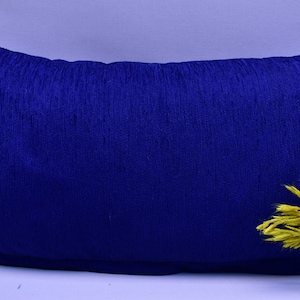 home decor navy blue color pillow cover lumbar pillow cover reversible pillow 12 x 20 inch boho pillow cover bedding decor pillow covers