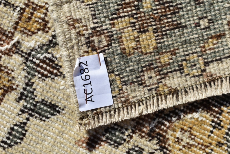 oushak rug # bedroom rug # turkish rug FREE SHIPPING 3.9 ft x 7.1 ft oriental rug # boho decor rug # oushak rug # handmade rug # AC 1682