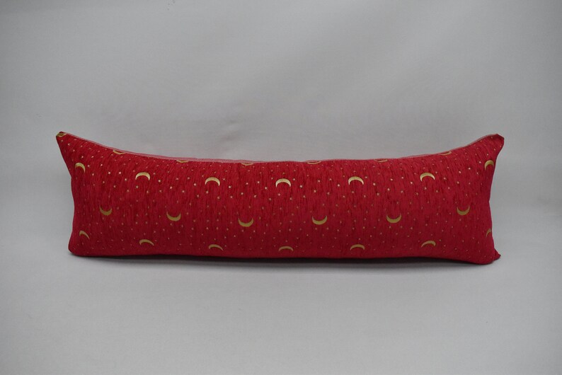 16 X 48 Inch Fuschia Pink Color Lumbar Pillow Cover Moon and Etsy