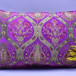 vivid magenta color 16 inch x 24 inch bedding decor pillow cover boho pillow cover home decor pillow cover bohemian soft throw pillow cover