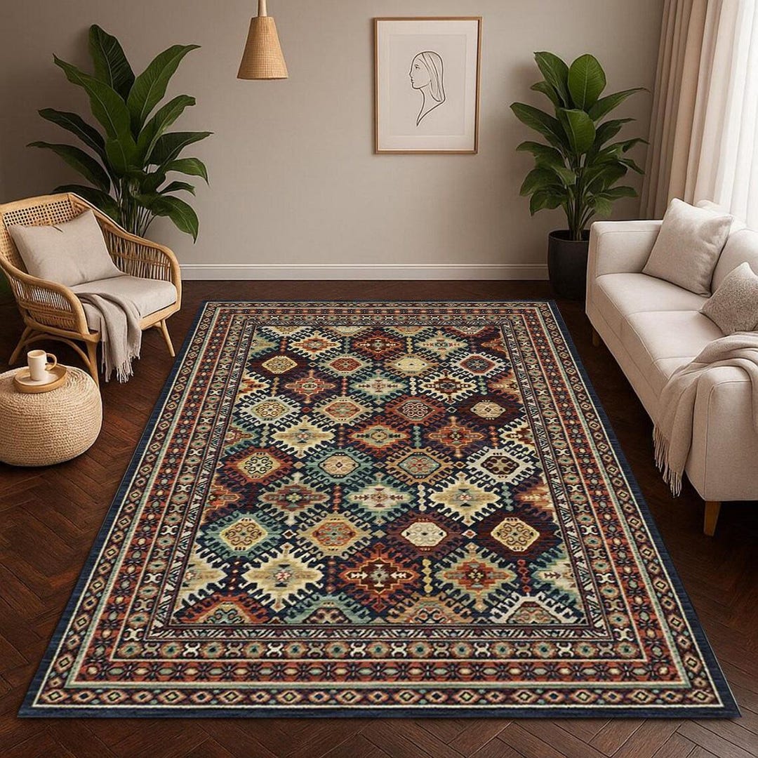 Cultural Rug Cultural Design Rug, Artistic Pattern Rug, Decorative Floor Carpet ...