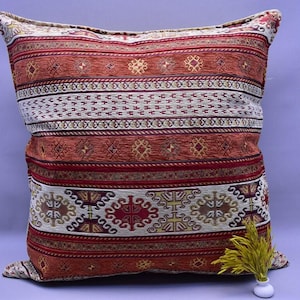 boho decor burnt orange lumbar pillow bohemian pillow home decor pillow cover 32 x 32 inch pillow cover bedding pillow decorative pillow