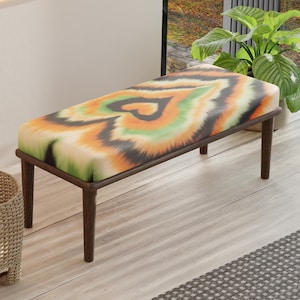Oriental bench, Handmade bench, Bedroom bench, Ottoman bench, Saloon bench, Decorative bench, Tribal bench, Turkish bench, Livingroom bench,