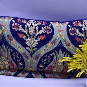 navy blue color mini lumbar pillow cover 8 x 16 inch bohemian pillow cover bedding pillow cover  throw pillow cover designer pillow covers
