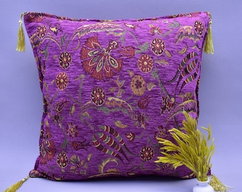 home decor turkish pillow boho pillow turkish pillow cover 17 x 17 inch decorative pillow cover floral pillow bohemian pillow throw pillow