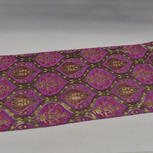 small size magenta color mini table runner 17 inch x 42 inch bohemian decor table runner aztec runner center piece oriental table runner