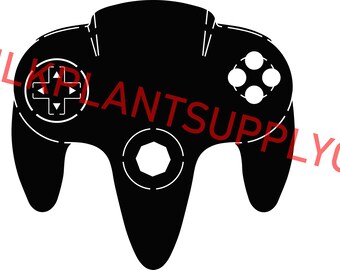 Nintendo 64 Svg Etsy