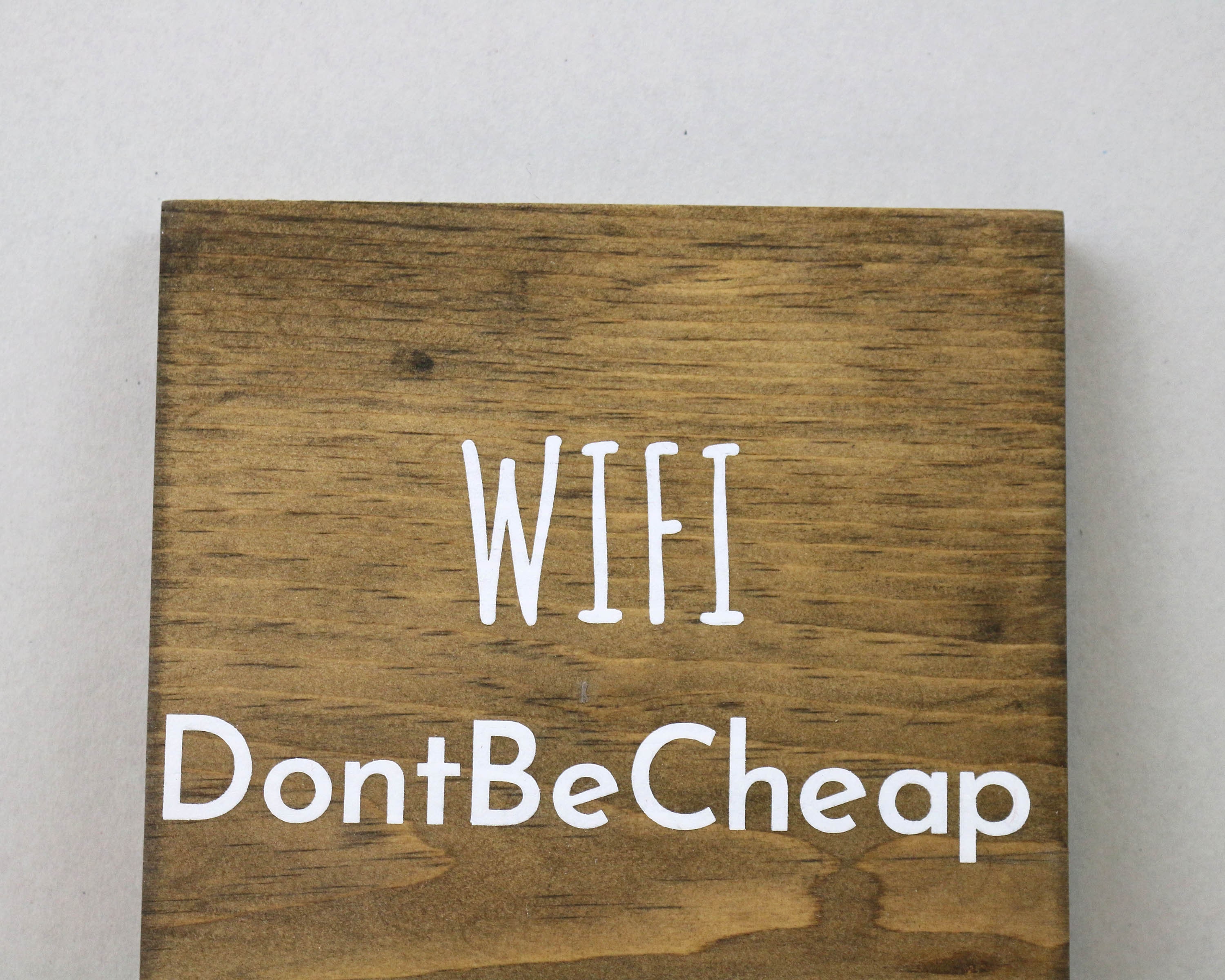 Wifi Sign Custom Wifi Sign Wood Wifi Sign New Homeowner Etsy