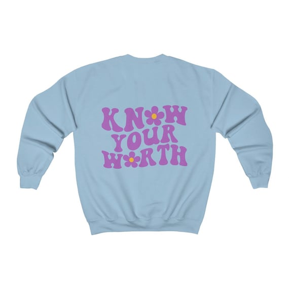 Daily Affirmation Sweatshirt Kindness Sweatshirt Motivational Sweatshirt Self Love Sweatshirt Be Nice Sweatshirt