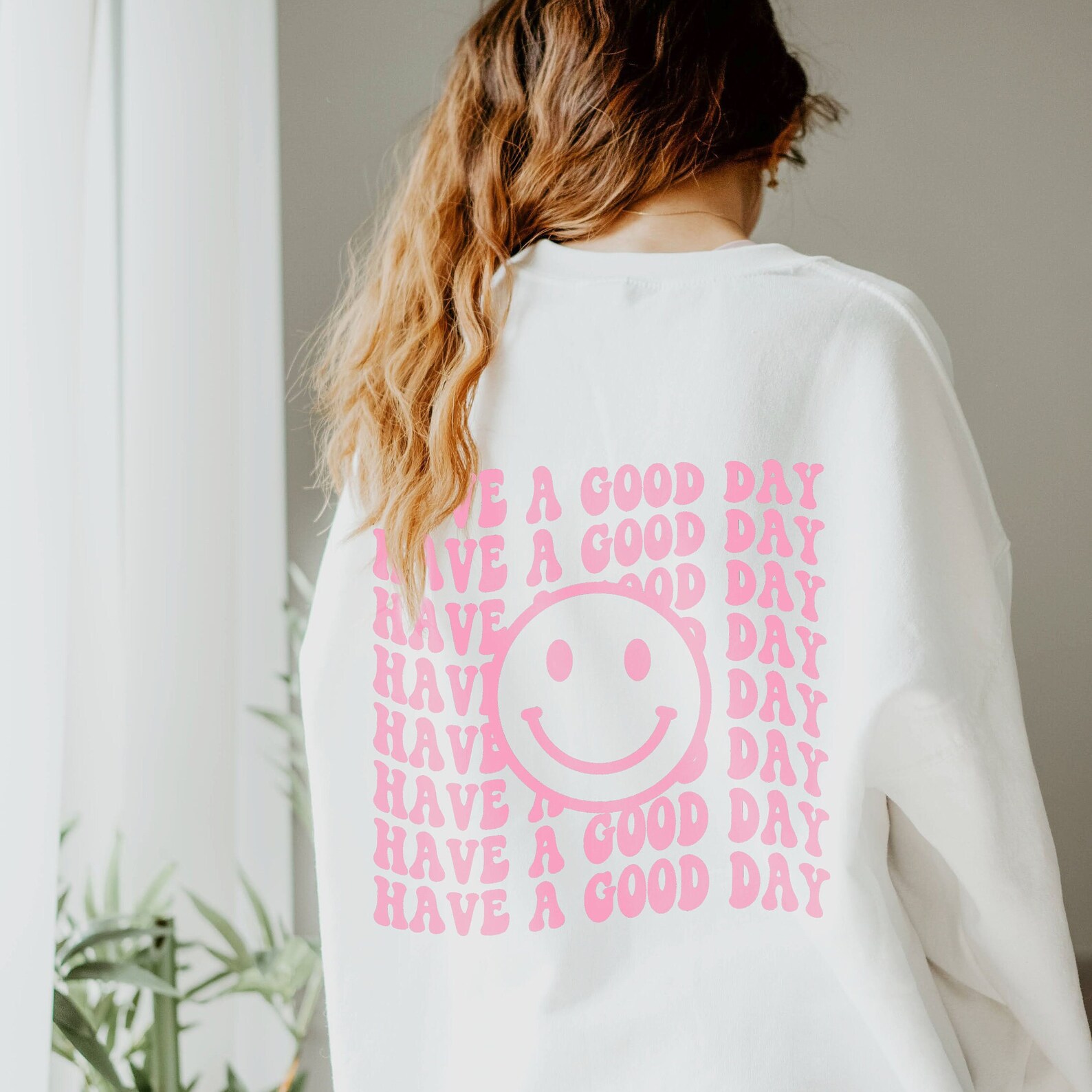 Have a Good Day Sweatshirt Retro Smiley Face Shirt Happy Face Etsy