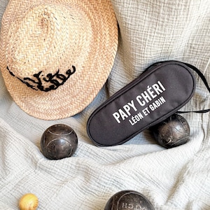Personalized Petanque Bag - Darling Grandpa - Personalized Gift Idea | Grandpa Petanque Kit - Grandfather's Day Gift