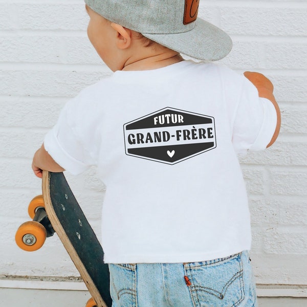 Children's t-shirt - Future big brother - Big brother t-shirt - Future birth announcement t-shirt - Pregnancy announcement - Soon to be big brother
