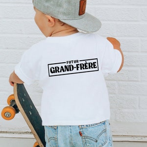 Children&#39;s t-shirt - Future big brother - Big brother t-shirt - Future birth announcement t-shirt - Pregnancy announcement - Soon to be big brother