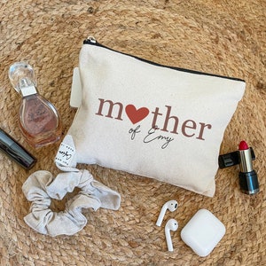 Custom Cotton Pouch - Mother | Mom Gift - Mom Gift Idea - Mother&#39;s Day Gift - Mom&#39;s Day Gift Idea - Mom