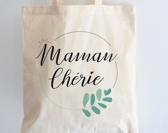 Tote bag - Mom darling - Reusable | Mom Gift - Mom's Day Gift - Mother's Day Tote Bag - Mom Gift Idea