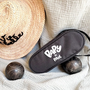 Pétanque bag to personalize - Grandpa from - Personalized gift idea | Father's Day gift - Bag for grandpa petanque balls