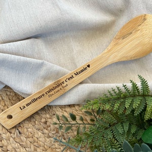 Personalized grandma wooden spoon - Personalized grandma gift idea - Personalized kitchen utensil - grandma&#39;s day