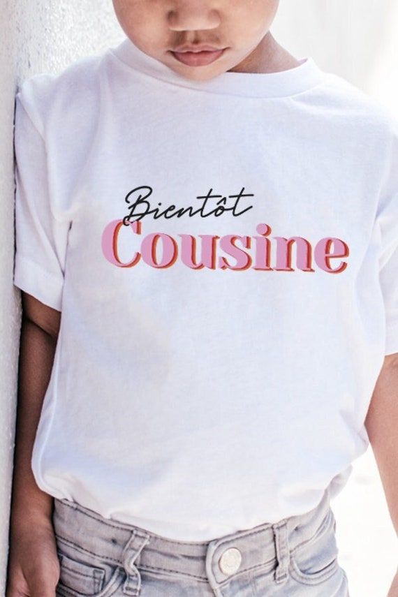 Tshirt Child Future Cousin T-shirt Girl 