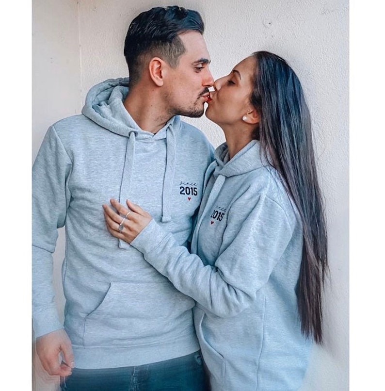 Suéter personalizado Sudadera con capucha de pareja Etsy España