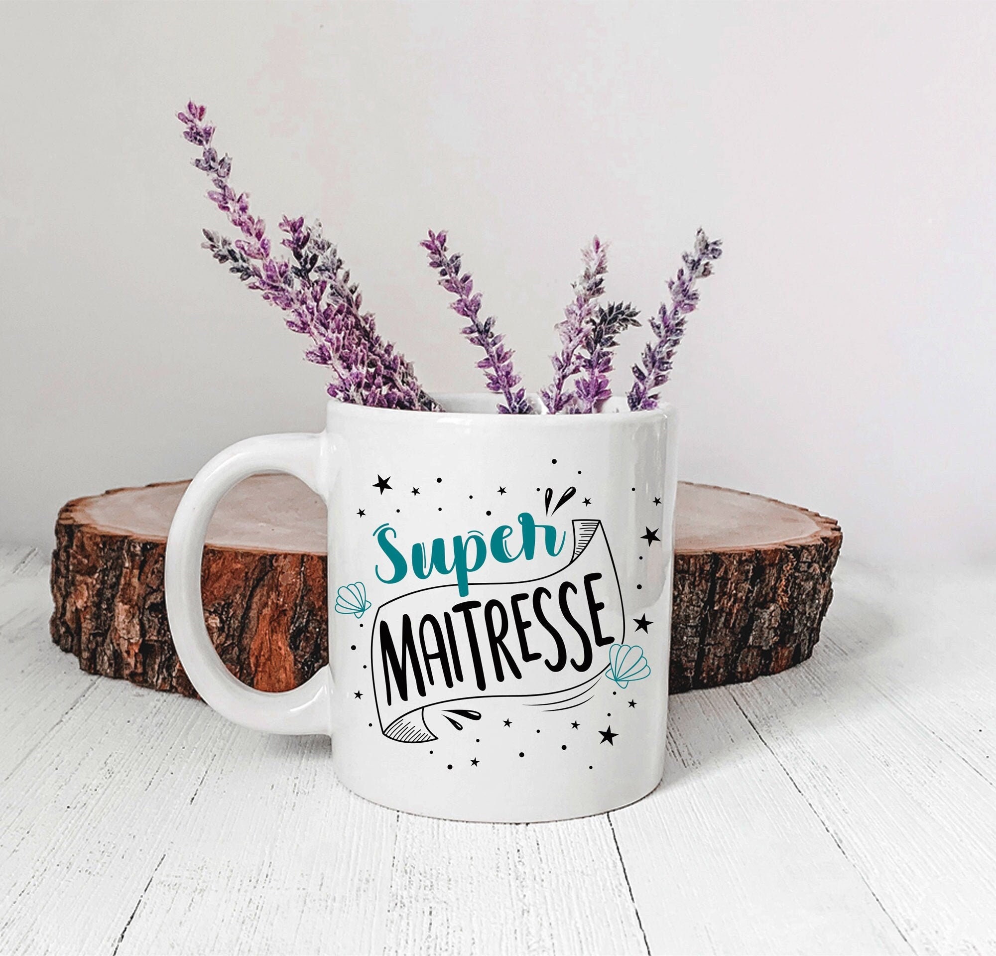 Mug - Super Maîtresse Bicolore