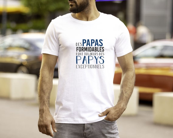 T-shirt futur papa - T-shirt annonce de grossesse