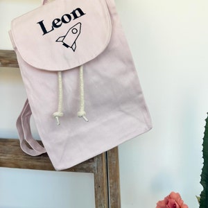 Embroidered backpack - Customizable backpack - Personalized nursery bag - Embroidered nursery bag - Personalized nursery backpack