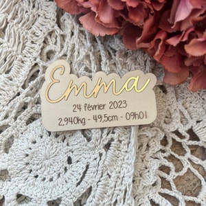 Signo de anuncio de nacimiento personalizado - idea de anuncio de nacimiento - anuncio de nacimiento personalizado - regalo de nacimiento - foto de nacimiento