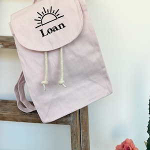 Embroidered backpack - Customizable backpack - Personalized nursery bag - Embroidered nursery bag - Personalized nursery backpack