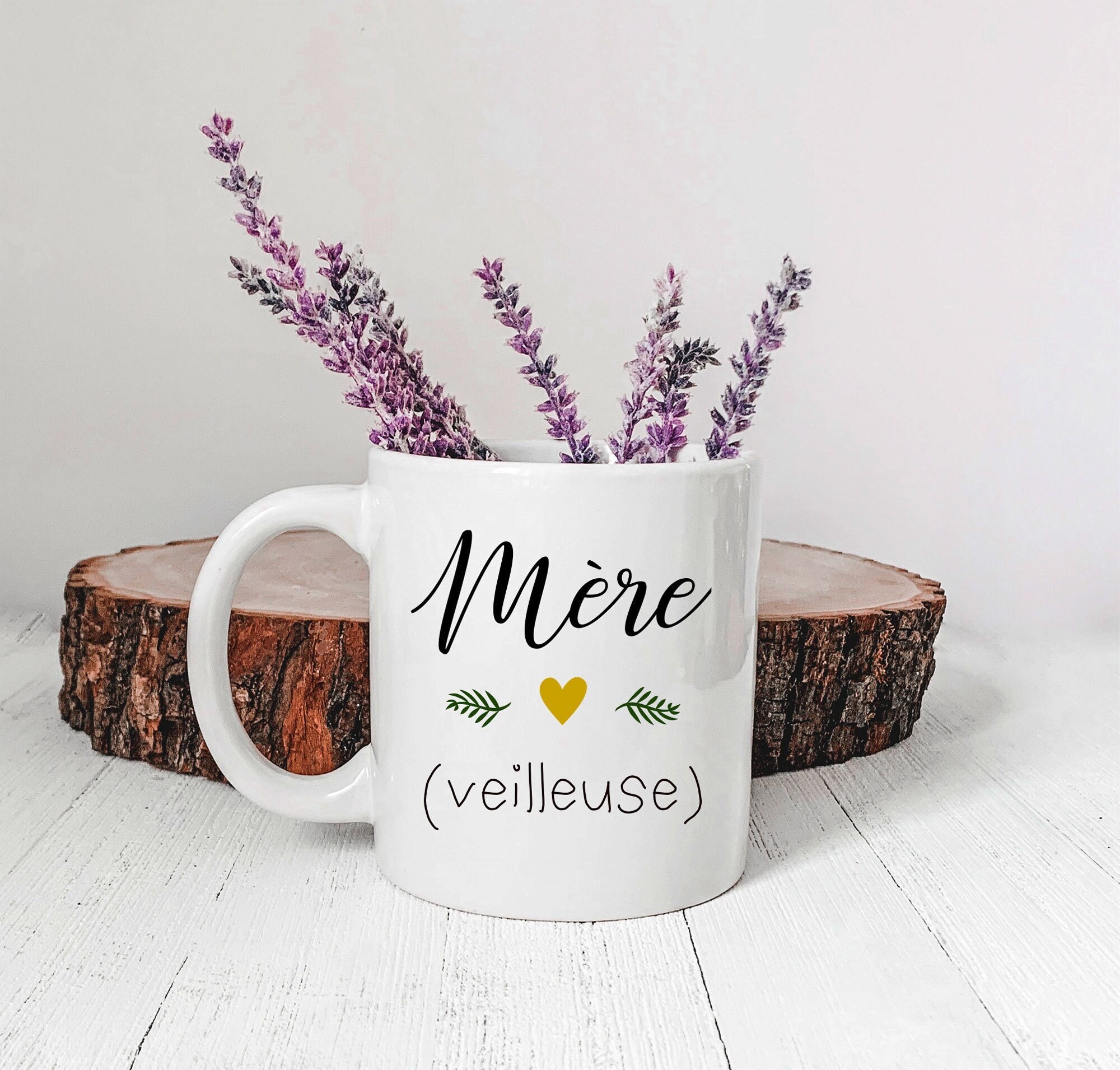 Tasse Maman - Mère Veilleuse Tasse en Céramique Cadeau de Jour Des Mères Fête Maman