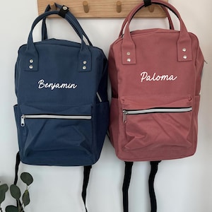 Sac à dos personnalisé - Sac à dos école - Cartable personnalisé - Cadeau rentrée scolaire - Rentrée personnalisée - Sac cartable - Enfants