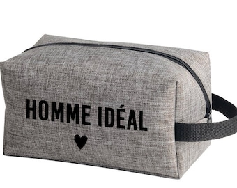 Trousse de toilette personnalisée | Cadeau pour homme - Trousse de toilette papa - Cadeaux pour lui - Cadeaux personnalisés - Fête des pères