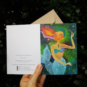 Greeting Card - Individual, Art Card, Whimsical, Greeting Card, Gift Card, Blank Card, Any Occasion
