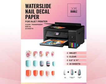 water decal printer paper