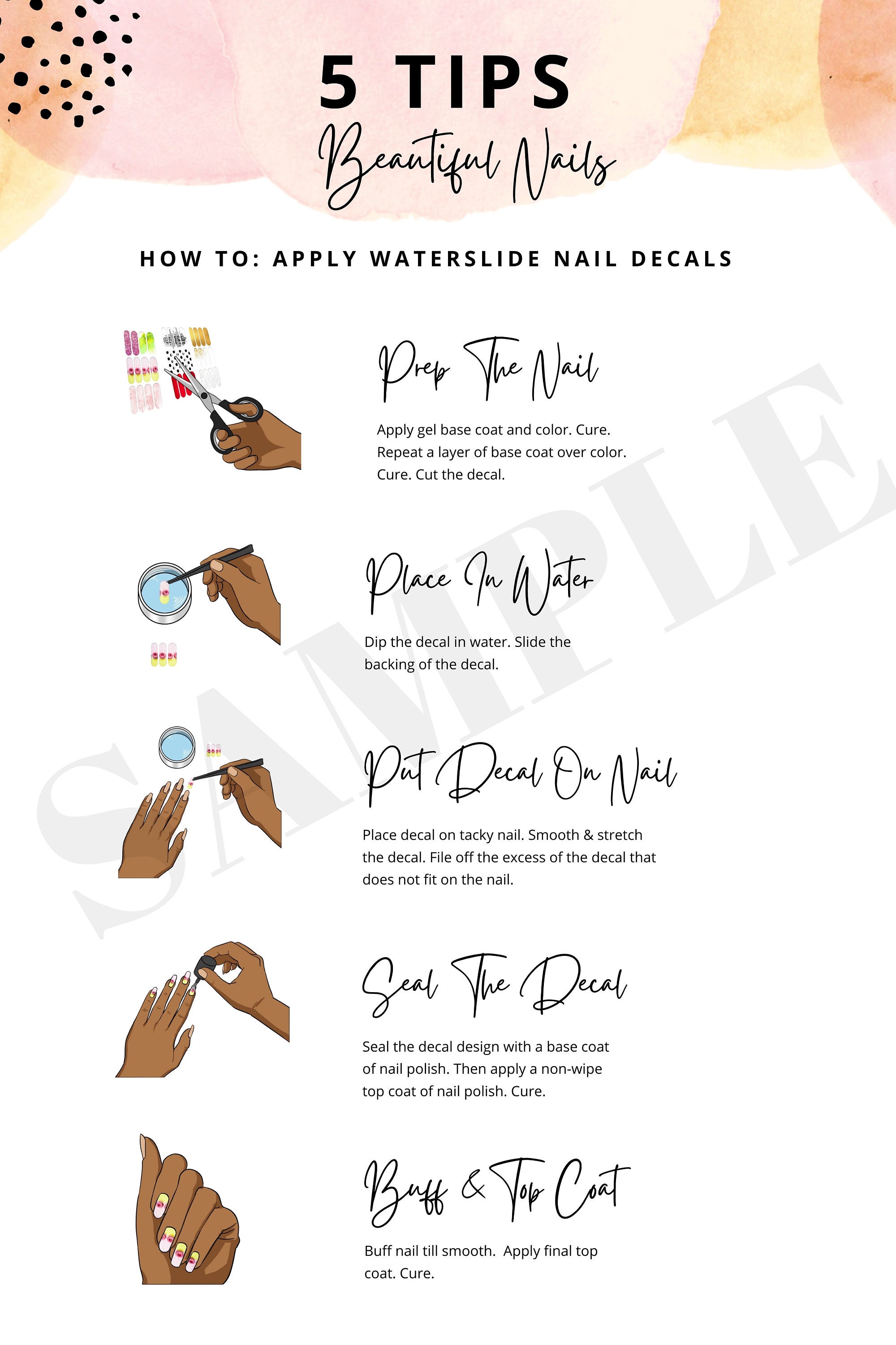 How to Use Nail Tattoos