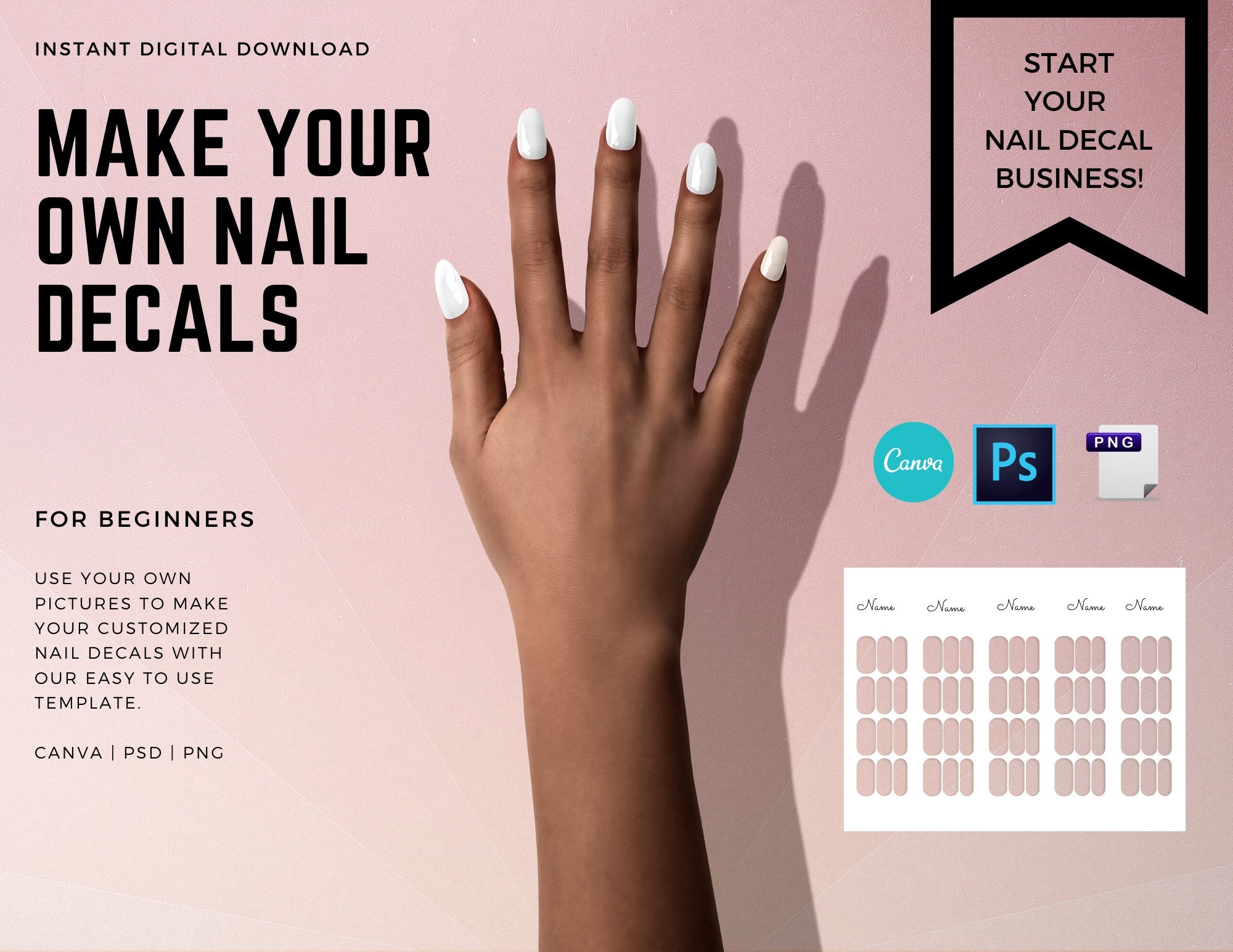 DIY Manicures with the Canon Nail Sticker Creator App - Canon Insider