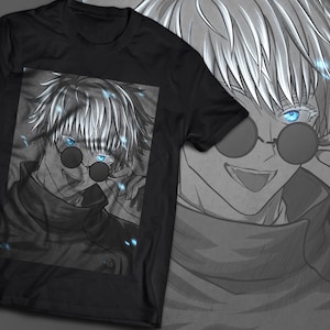Unisex Gojo Satoru Jujutsu Kaisen, Anime T-Shirt, Anime Husbu Shirt, Jujutsu Kaisen T-Shirt