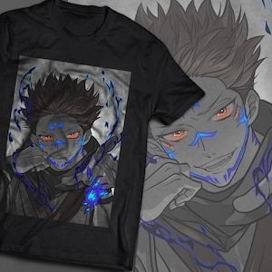 Unisex Ryomen Sukuna Jujutsu Kaisen, Anime T-Shirt, Anime Husbu Shirt, Jujutsu Kaisen T-Shirt
