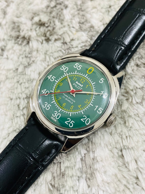 HMT Pilot Mechanical Watch – Hand-Wound Classic for Collectors & Enthusiasts