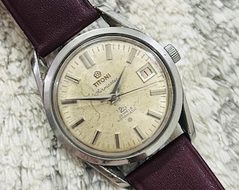 Vintage Titoni Airmaster Rotomatic 25 Jewels Swiss Made