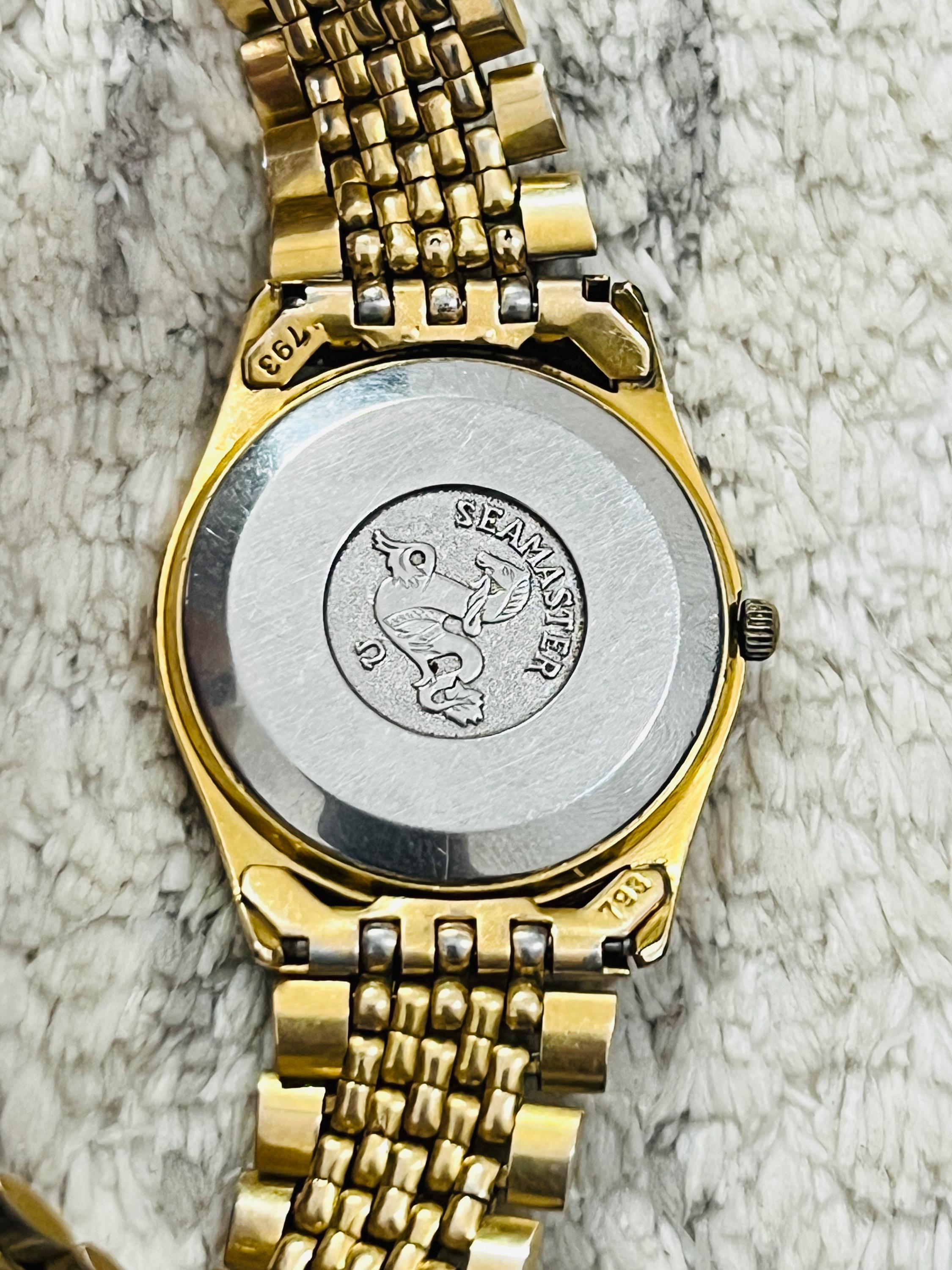 Vintage Original Omega Seamaster Automatic Gold Plated Call