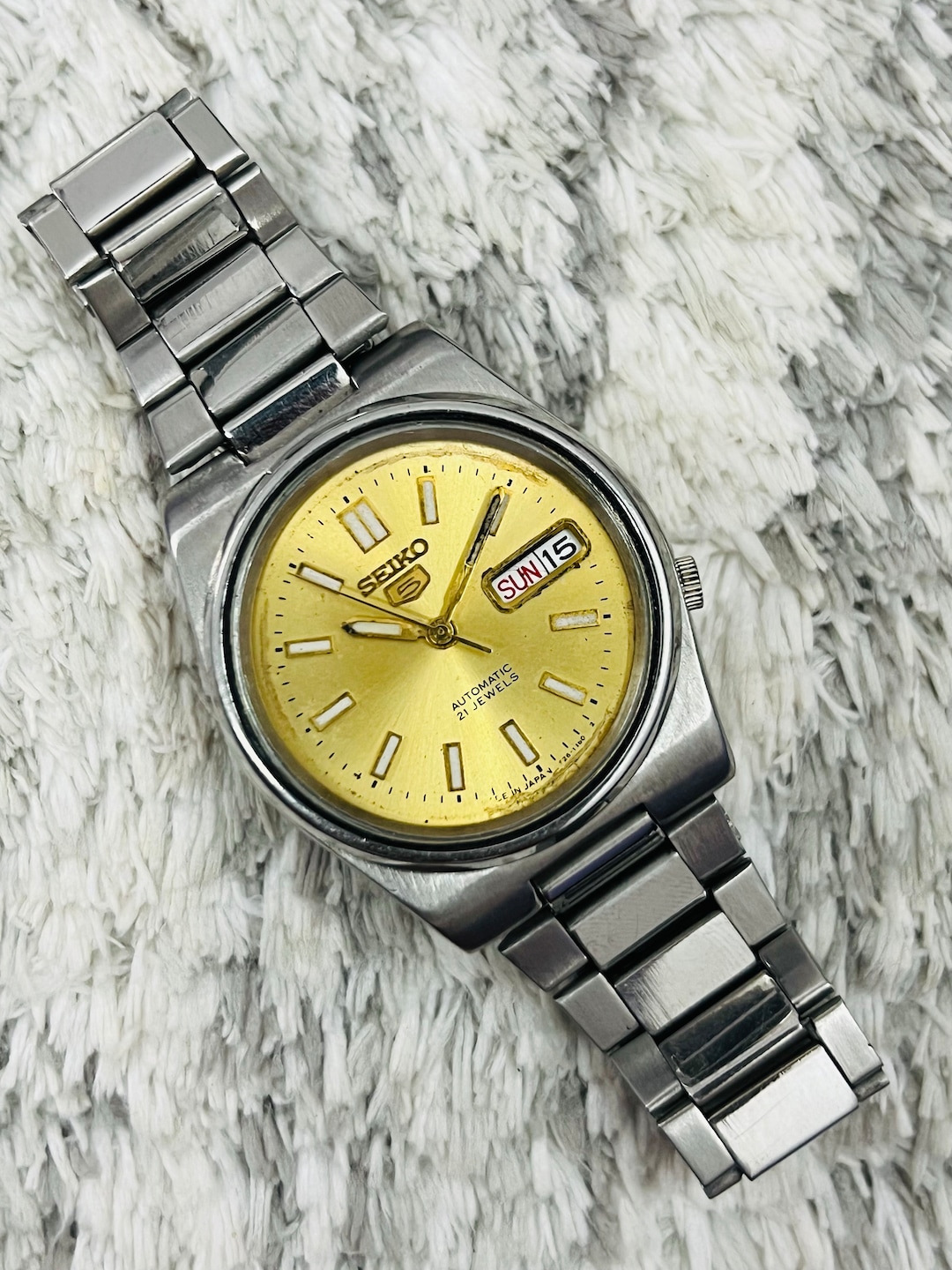SEIKO５　 7009-3131 自動巻 （稼働品） Vintage Seiko 5 7009-3131 36mm Automatic Day Date Japan Made
