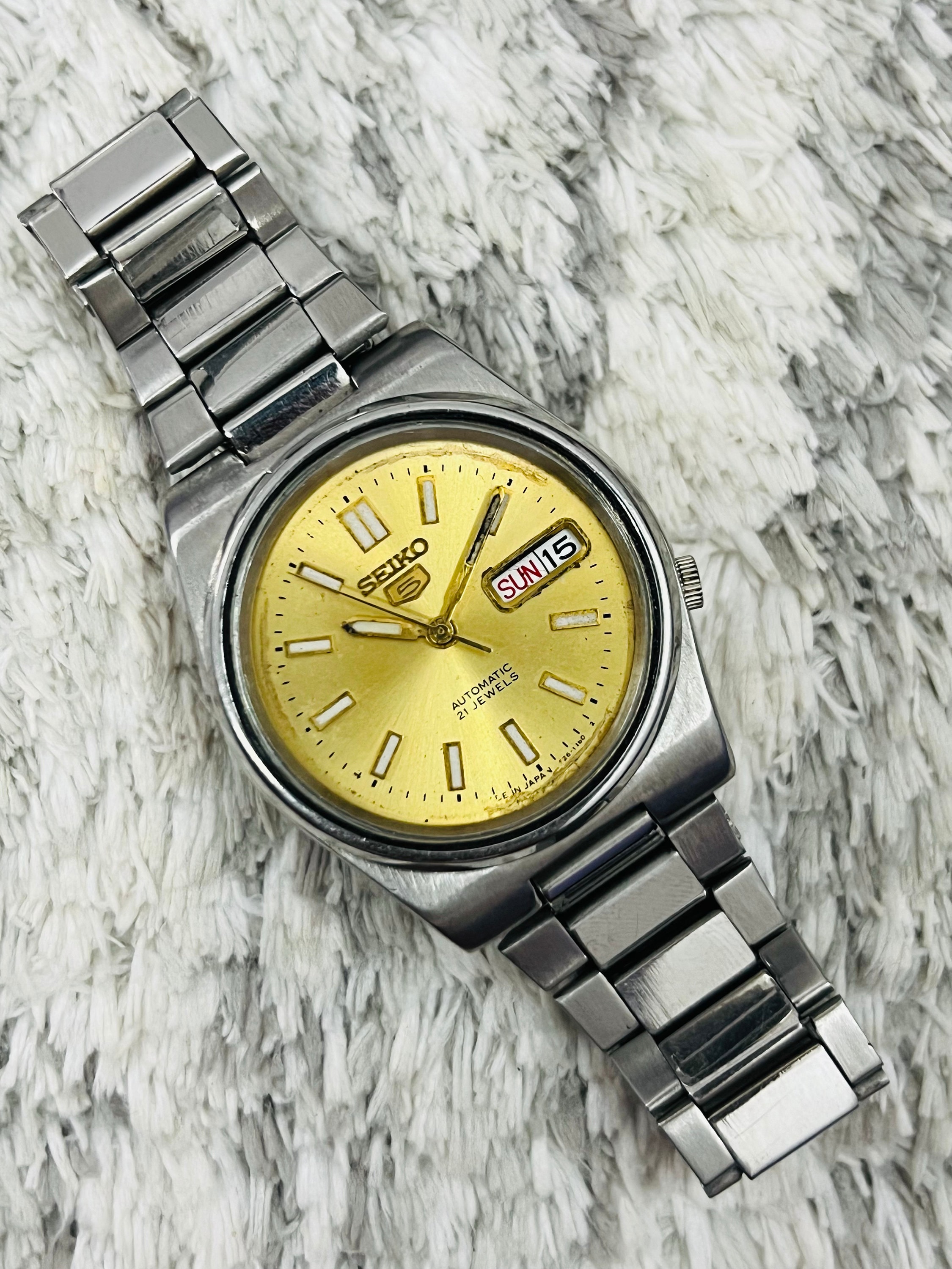 【希少/ヴィンテージ】SEIKO 5 セイコー5 自動巻き 7009 ゴールド il_fullxfull.6312675478_afdz.jpg