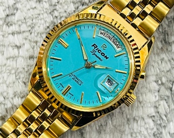 Vintage Ricoh President Dynamic Automatic 21jewel Date/day Vintage Ricoh President Dynamic Automatic 21jewel Date/day