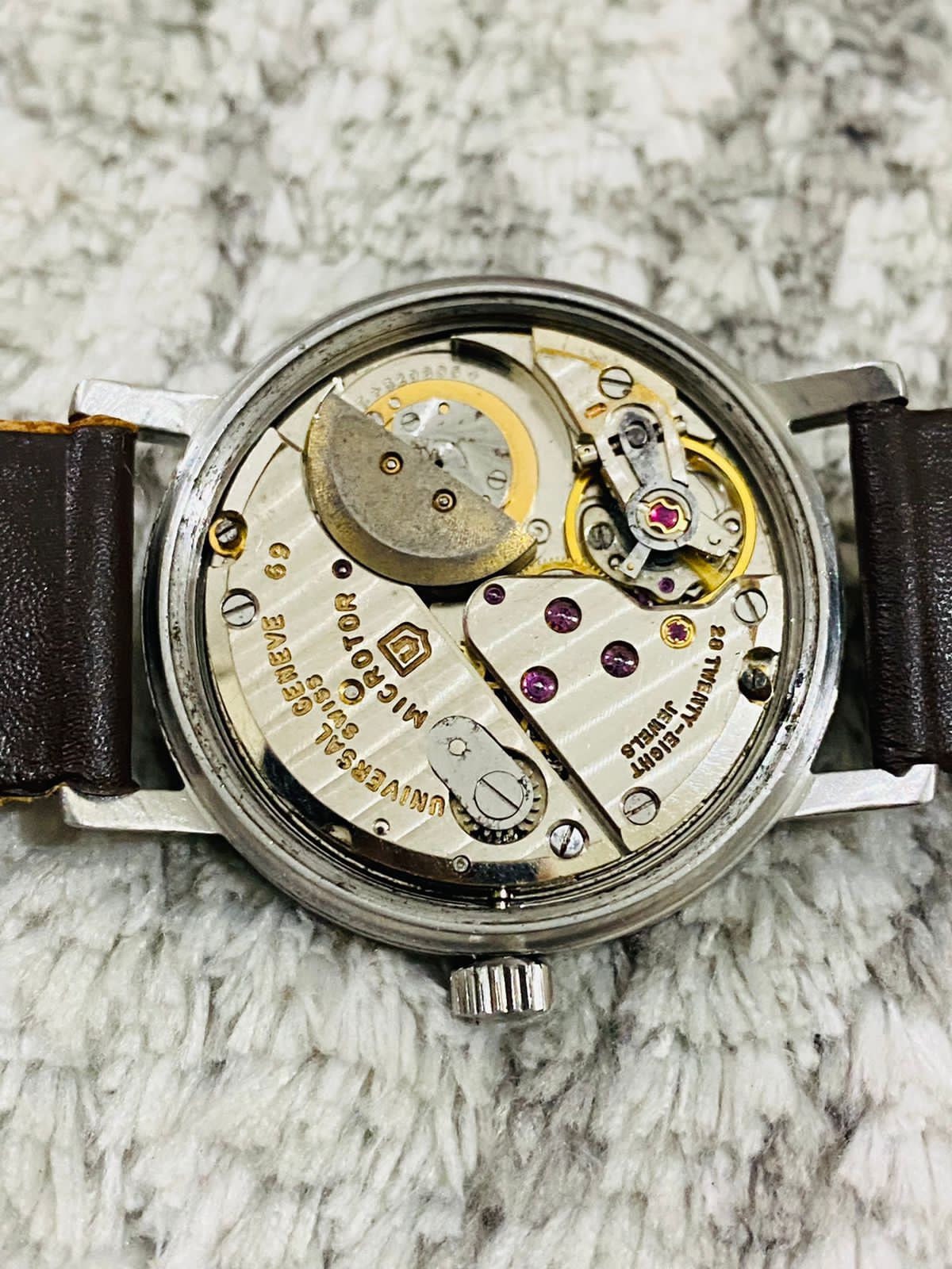 GENEVE 1円スタート UNIVERSAL ユニバーサルジュネーブ 手巻き