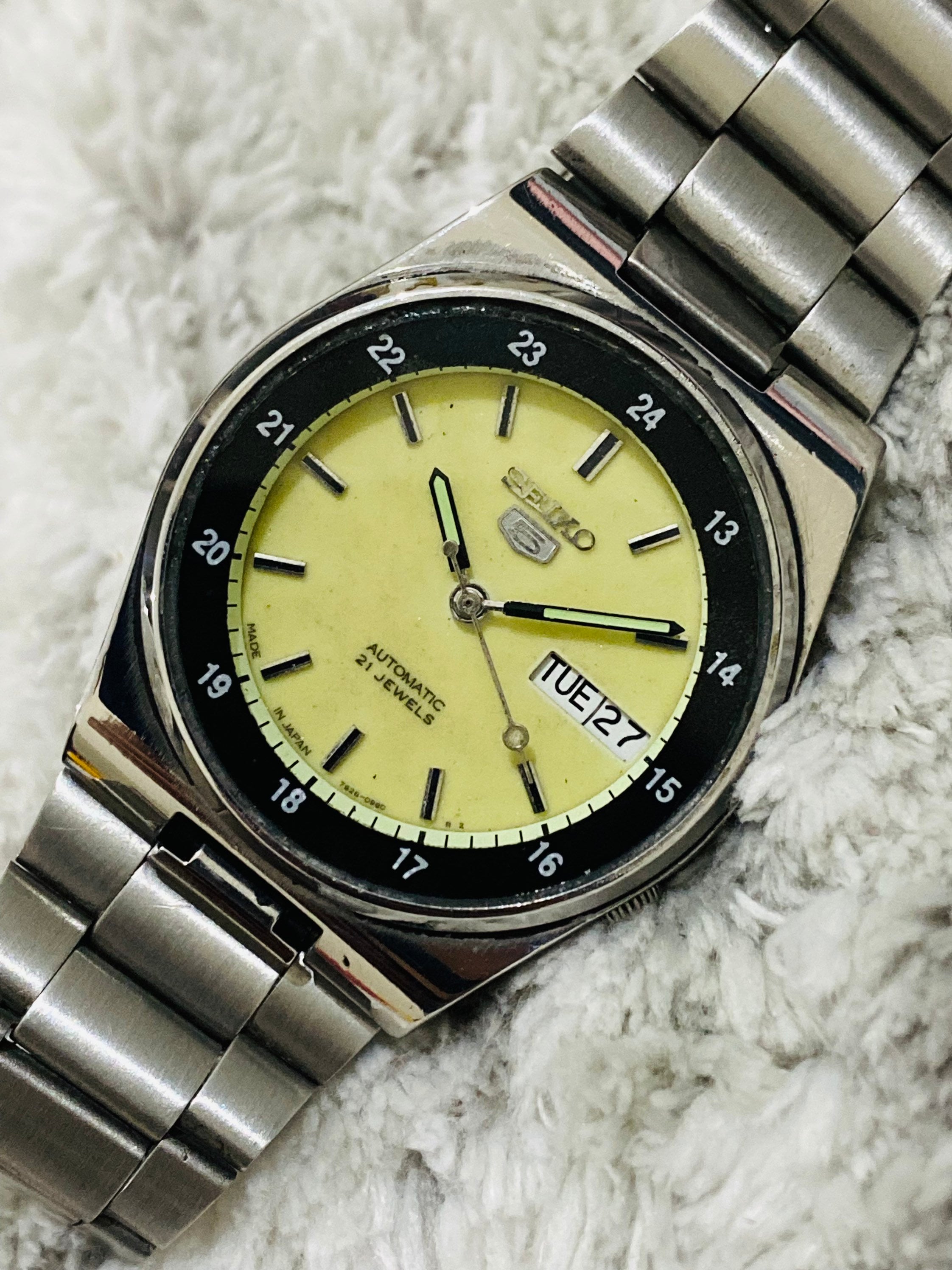 Seiko Luminous Watch - Etsy