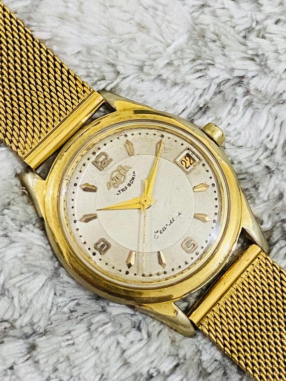 Rare Enicar Ultrasonic SEAPEARL 17 Jewels Hand Winding Watch